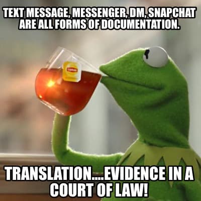 Can Text Messages Be Used in Court for Child Custody?